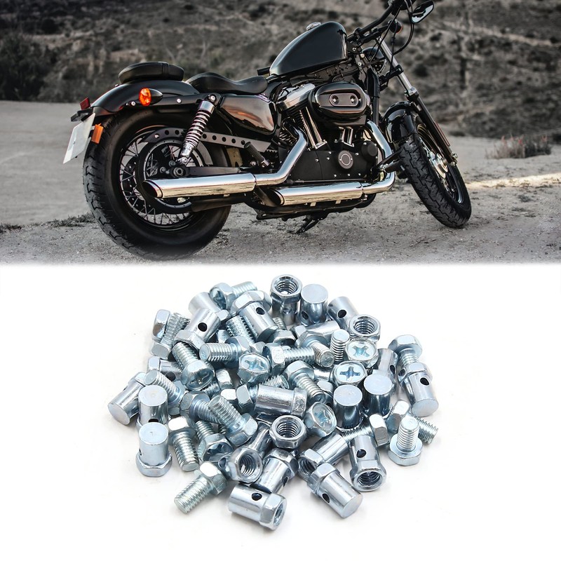 sourcing map Pack of 30 5 mm Thread Motorcycle Scooter