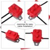 Tiwerlfe 40 Amp Circuit Breaker Waterproof Inline Fuse Inverter for