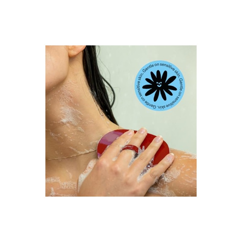 Boie Usa Exfoliante Corporal Loop Ducha Suave Similar Silicona Cepillo
