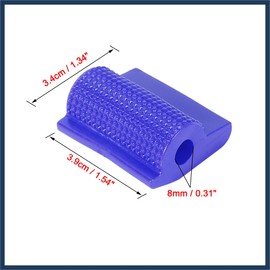 INFINAUTO Universal Blue Gear Shift Shifter Protector Cover for Motorcycle Stylish Design