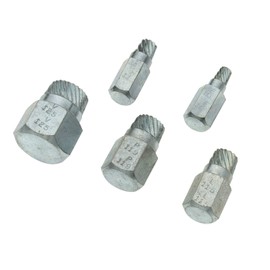 Superior Tool 05250 Bolt Extractor Kit, 5-Piece