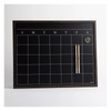 16"x20" Wood Frame Chalkboard Calendar Comes included with 2 white