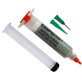 Chip Quik WS991LT35T4 Thermally Stable Solder Paste WS (Water-Soluble) Sn42/Bi57.6/Ag0.4 T4 (35g syrin