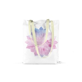 Bonamaison Printed Tote Bag, Reusable Grocery Bag, Shopping Bag, Machine Washable, Foldable, Canvas Cloth Bag with Handles, Size: 34x40 Cm