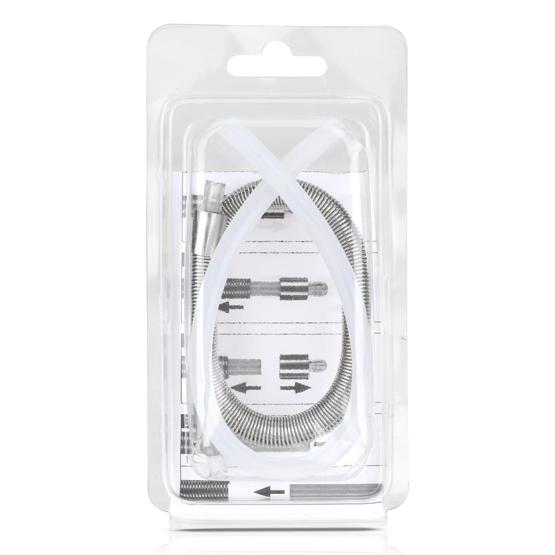 Stainless Steel Milk Pipe Casing with HP3 Adapter, Compatible with