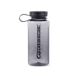 Lifeventure 1 Litre Tritan Flask for Hiking, Camping, Outdoor Sports, Made From BPA-Free Material, Leak-Proof, Screw-Top Lid, With Side Volume Measurements