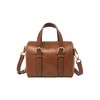 Fossil Women's Carlie Satchel, brown