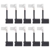 10Pack 655213-02 617848-05 Carbon Brushes with Wire Lead, Power Tool