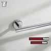 JQK Bathroom Hardware Set Polished Steel, 5-Piece Bath Accessories Set
