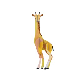 STUDIO ROOF, Wall Art Wild Animals, Giraffe, Eco-Friendly & Creative Gift