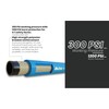BLUBIRD BB3450 3/4" x 50' Rubber Air Hose, 100% Rubber,