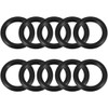 sourcing map Pack of 10 Metric Nitrile Rubber O-Rings Seal
