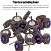 GZLFH Pack of 30 Flap Sanders, Diameter 32 mm, Sanding