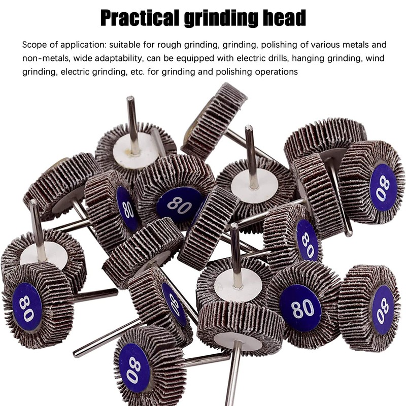 GZLFH Pack of 30 Flap Sanders, Diameter 32 mm, Sanding