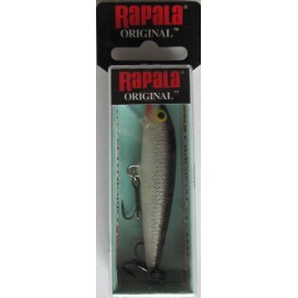 RAPALA Original Floating Minnow - Silver - Four Sizes - F9 - 3/16 oz. - 3-1/2"