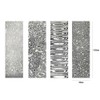 Damascus Steel Billet Sandwich Plate Material Patterned Steel Quenched Smoothed