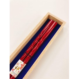 101 Mother's Day Gift Chopsticks, Dishwasher-safe, Red, Dishwasher Safe, Design, Includes Paulownia Box, Wrapping, Present, Mom, Gift