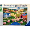 Ravensburger 1500pc Farm Country by Steve Klein 2013 jigsaw puzzle