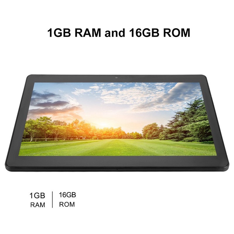 MY-KT6582 10in HD Tablet Gold 1+16G for Android 4.4 Black