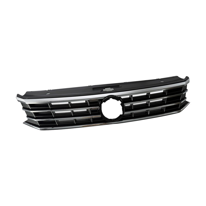RDDY START Front Upper Grille Black w/Chrome Compatible with 2016