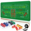 Leyndo Craps Tabletop Game Set, Includes 35" x 70" Rubber