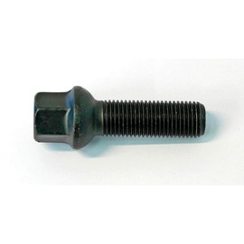 H&R Wheel Bolt Ball Seat R13 M14 x 1.50 Length 38 mm Black (Compatible with e.g. VAG)