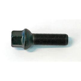 H&R Wheel Bolt Ball Seat R13 M14 x 1.50 Length 38 mm Black (Compatible with e.g. VAG)