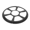 12in Car Speaker Protective Mesh Cover Grille Carbon Black Universal