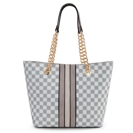 Montana West Tote Bag for Women Chain Top-handle Satchel Handbags Ladies Purses Shoulder Bags MWC-0391DBG