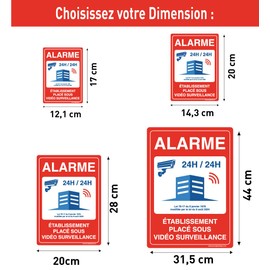 AUA SIGNALETIQUE - Traffic sign made of hard and compact PVC, 1.5 mm (121 x 170 mm, private characteristics, sign to defend the entrance)
