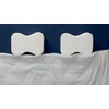 M line Athletic Pillow, 2 x Cushion Covers, High-Quality Cotton