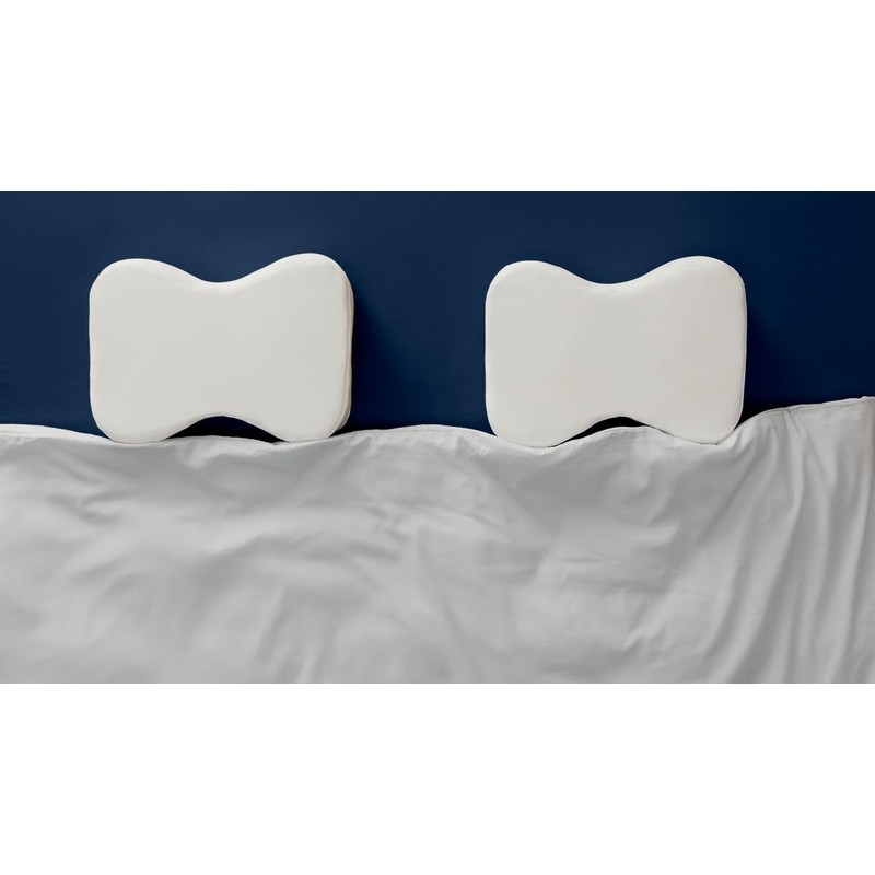 M line Athletic Pillow, 2 x Cushion Covers, High-Quality Cotton