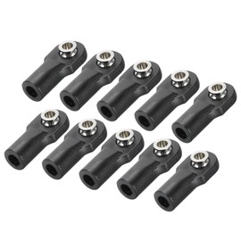 MECCANIXITY M4xL22mm Lever Steering Linkage Tie Rod Ball Head Link Joint End for RC Crawler Car Pack of 10