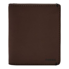 FOSSIL Joshua Vegan Cactus Front Pocket Wallet Espresso, espresso