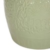 Safavieh Lotus Ceramic Decorative Garden Stool, Light Green