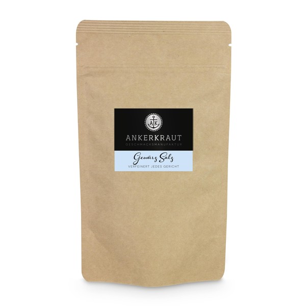 Ankerkraut Seasoning Salt, Allrounder Salt with Spices, Roasting Cooking Enjoyment,
