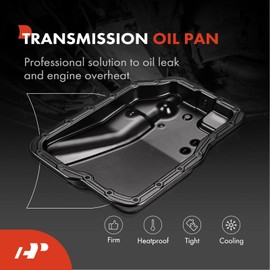 A-Premium Transmission Oil Pan Compatible with Mazda 3 2004-2009, 5 2006-2007, 6 2003-2005, Protege 1999-2003, Protege5 2002-2003, 1.8L 2.0L 2.3L, 4-Speed Automatic Transmission