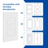 Wall Insulation Outlet Insulators Draft Sealers, 30 Pack Electrical Outlet