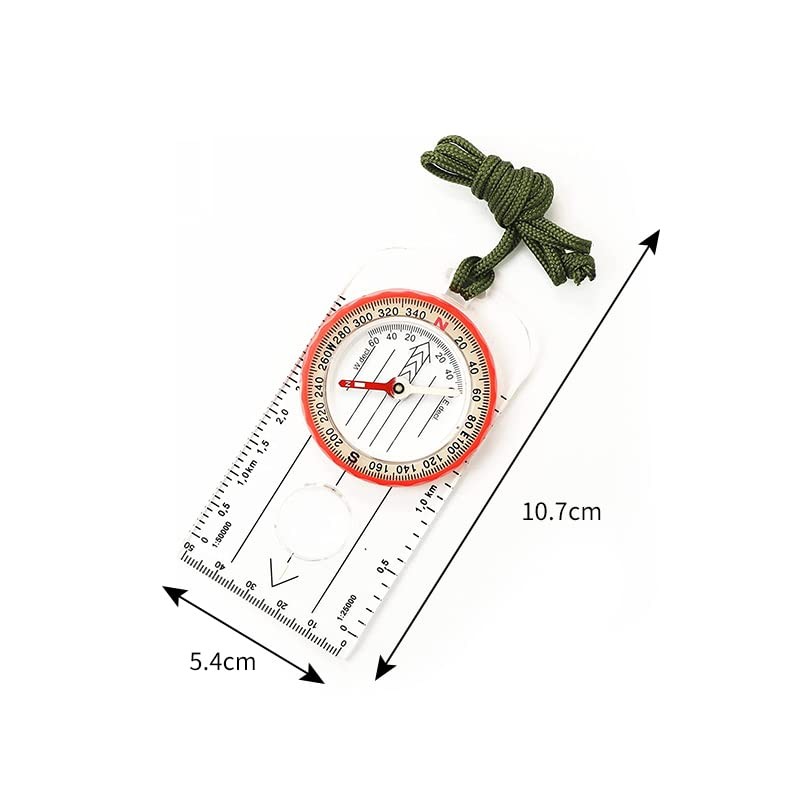 Easy to read at night, high precision compass, boy scout
