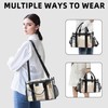 BAGAIL Stadium Approved Clear Tote Bag with Inner Pocket, Transparent