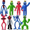 Toysvill 8Pcs Rainbow Friends Action Mini Figures Toy Game Character