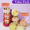 36 Pack 8 oz Plastic Cosmetic Containers With Lids Refillable