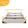 CANINE CANYON Daisy Cot, Large Foldable Elevated Dog Bed, Portable