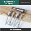 EASTPUK (20Sets) 1/4 20 Bolt, 1/4" x 2" Hex Head