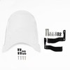 ENDURANCE Motorcycle Meter Visor Long Set Clear + Mounting Kit