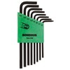 BONDHUS Torx® L-Wrench Long Set, Black Dyed, 8 Piece Set