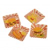 The Fast Food Diner Cardboard Coasters Set of 12
