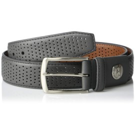Pebble Beach Mens Belt, Gray, 34