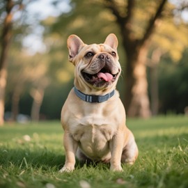 Erbine Reflective Dog Collar, Soft Neoprene Padded Nylon Pet Collar with Quick-Release Buckle, No-Choke Design Adjustable for Small Dogs,Grey,S