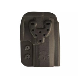 Ultimate Arms Gear Kydex OWB Modular Multi-fit Holster - Size 4-B - Color: Black